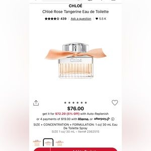 Chloe Rose Tangerine